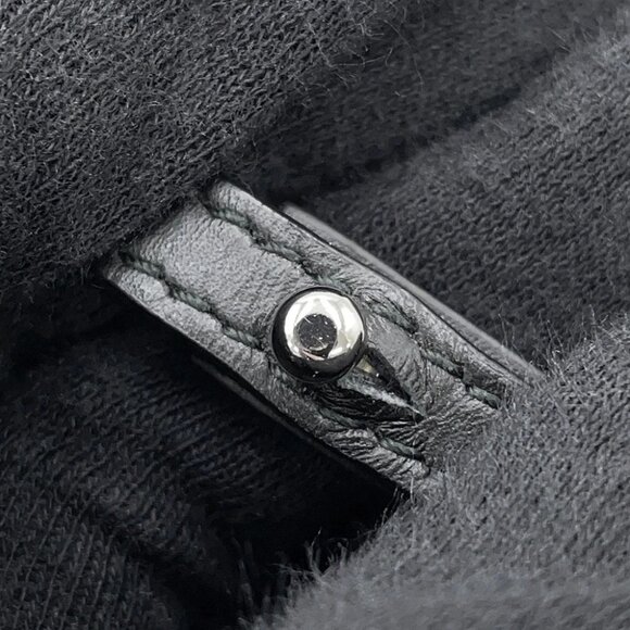 BALENCIAGA Navy Kabas Size S Canvas/Leather Natural/Black - Picture 12 of 16